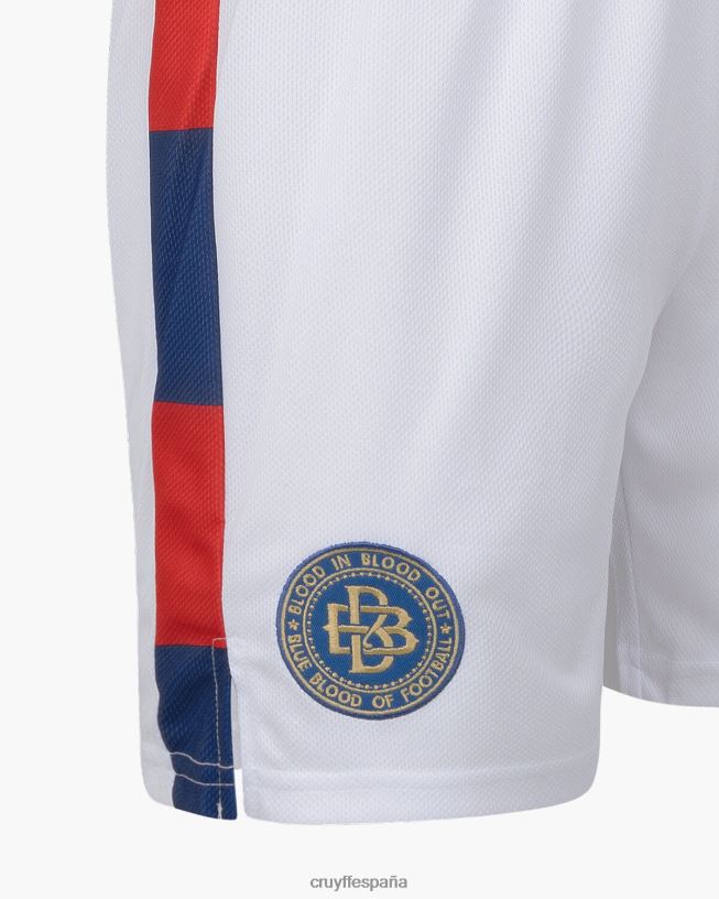 75 pantalones cortos el flaco Cruyff X Blood In Blood Out hombres blanco rojo D6DNB455 bermudas