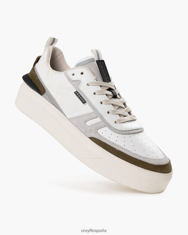 Cambría Cruyff hombres blanco verde D6DNB233 zapatillas