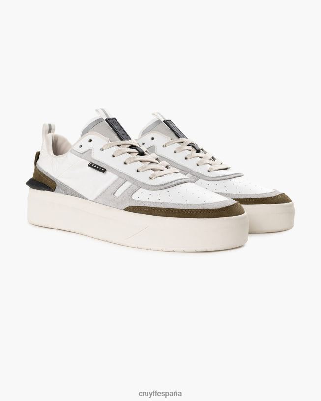 Cambría Cruyff hombres blanco verde D6DNB233 zapatillas