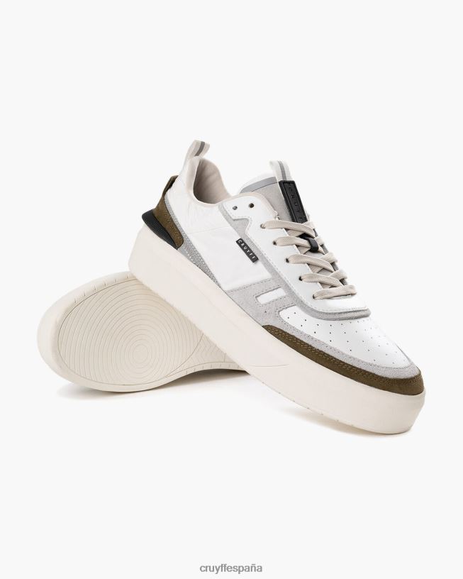 Cambría Cruyff hombres blanco verde D6DNB233 zapatillas