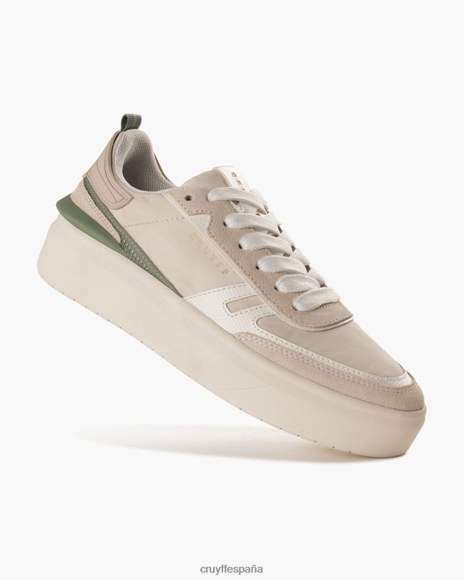 Cambría Cruyff mujer blanco verde D6DNB950 zapatillas