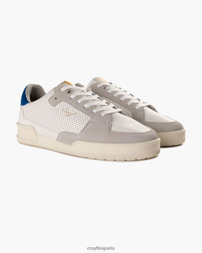 Copa gemela heredada Cruyff hombres blanco azul D6DNB152 zapatillas