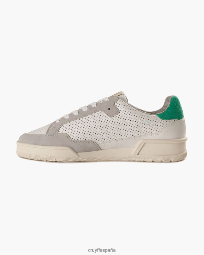 Copa gemela heredada Cruyff hombres blanco verde D6DNB153 zapatillas