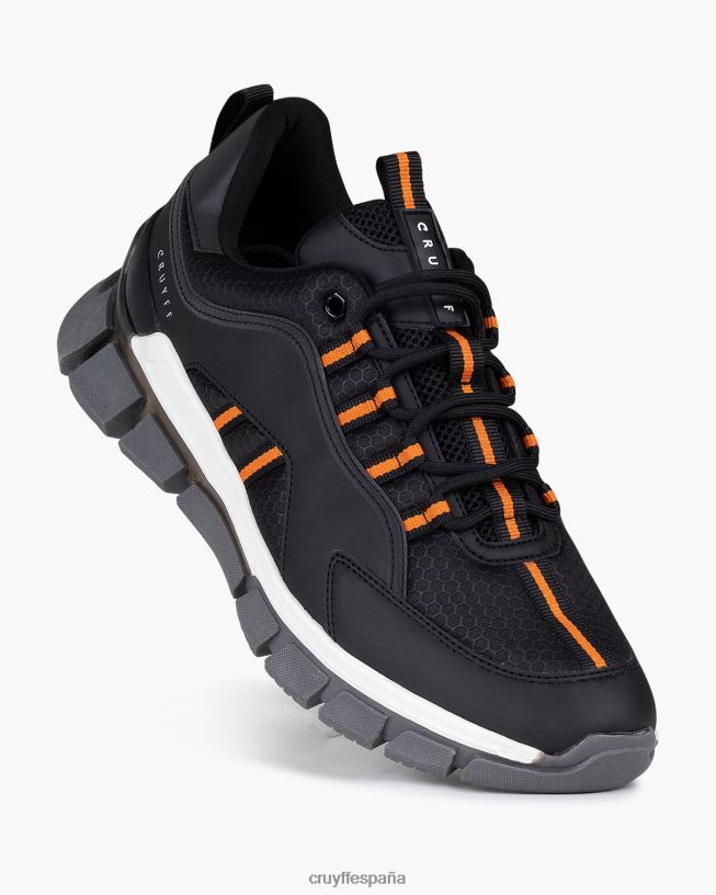 Feia sp Cruyff hombres negro/naranja D6DNB687 zapatillas
