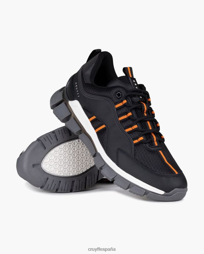 Feia sp Cruyff hombres negro/naranja D6DNB687 zapatillas