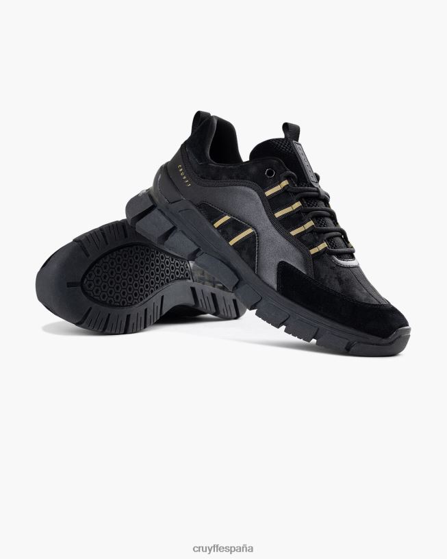 Feia sp Cruyff hombres oro negro D6DNB449 zapatillas