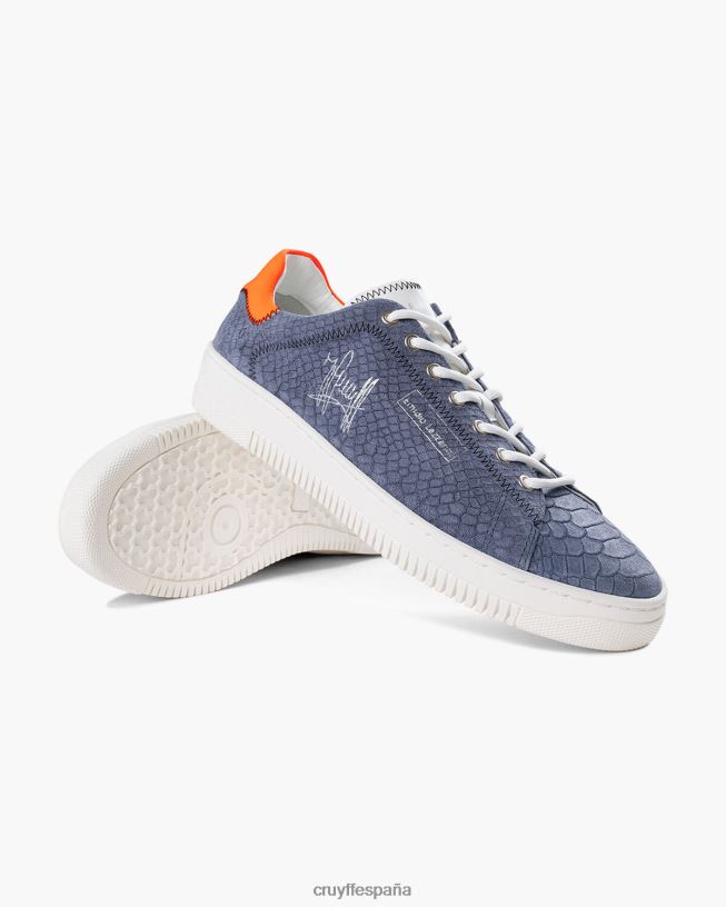Juana Cruyff hombres azul D6DNB308 zapatillas