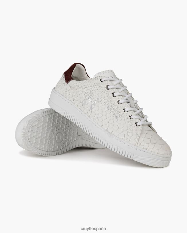 Juana Cruyff hombres blanco rojo D6DNB505 zapatillas