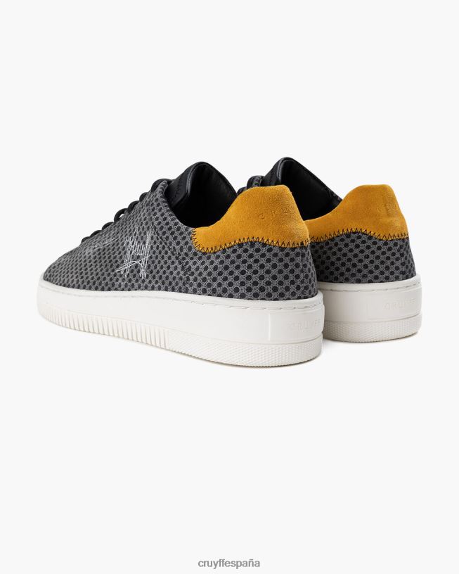 Juana Cruyff hombres gris negro D6DNB321 zapatillas