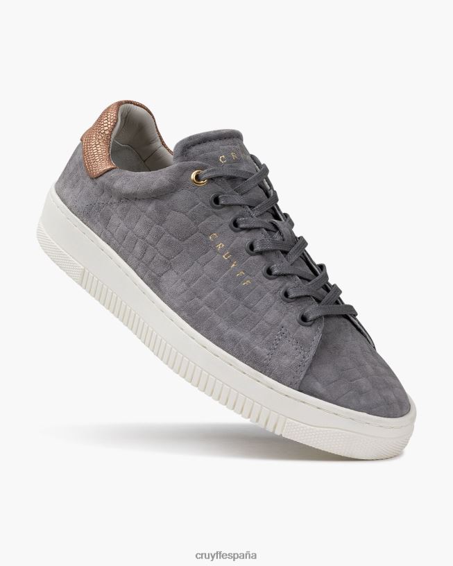 Juana Cruyff mujer gris D6DNB1024 zapatillas