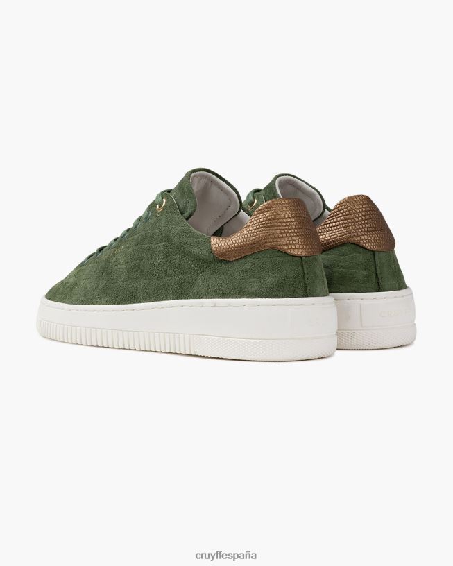 Juana Cruyff mujer verde D6DNB1026 zapatillas