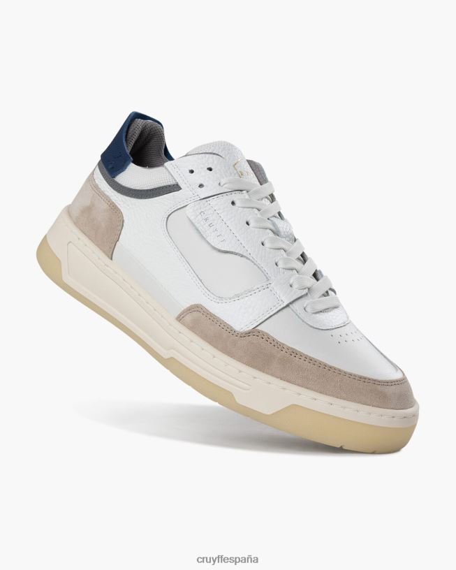 Nemes medio Cruyff hombres blanco azul D6DNB285 zapatillas