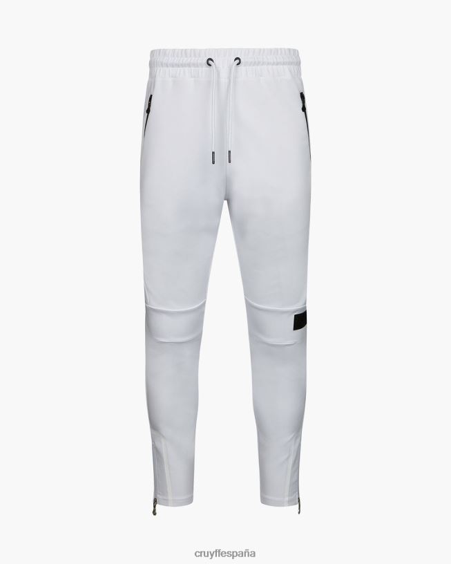 Pantalones de buceo lusso 95  poliéster/5  spandex Cruyff hombres blanco D6DNB792 pantalones