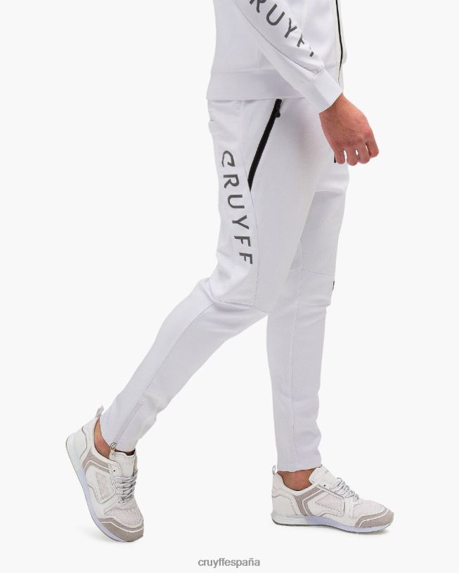 Pantalones de buceo lusso 95  poliéster/5  spandex Cruyff hombres blanco D6DNB792 pantalones
