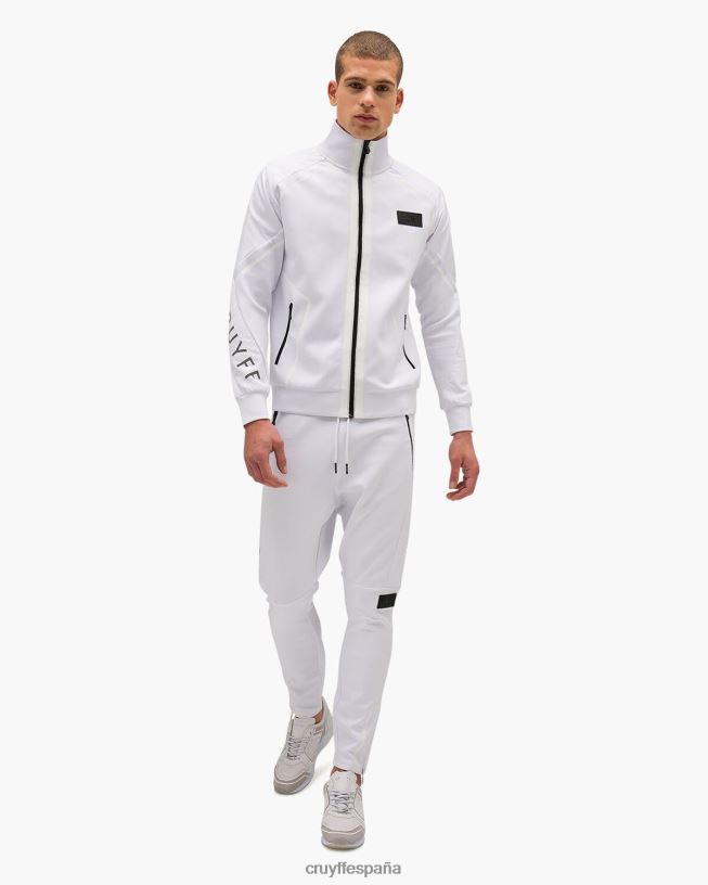 Pantalones de buceo lusso 95  poliéster/5  spandex Cruyff hombres blanco D6DNB792 pantalones