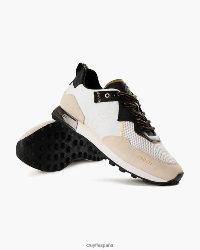 Superbia Cruyff hombres Oro blanco D6DNB202 zapatillas