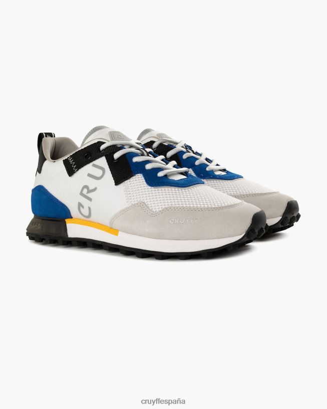 Superbia Cruyff hombres blanco azul D6DNB135 zapatillas