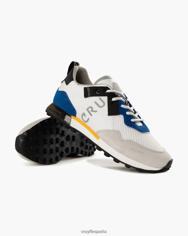 Superbia Cruyff hombres blanco azul D6DNB135 zapatillas