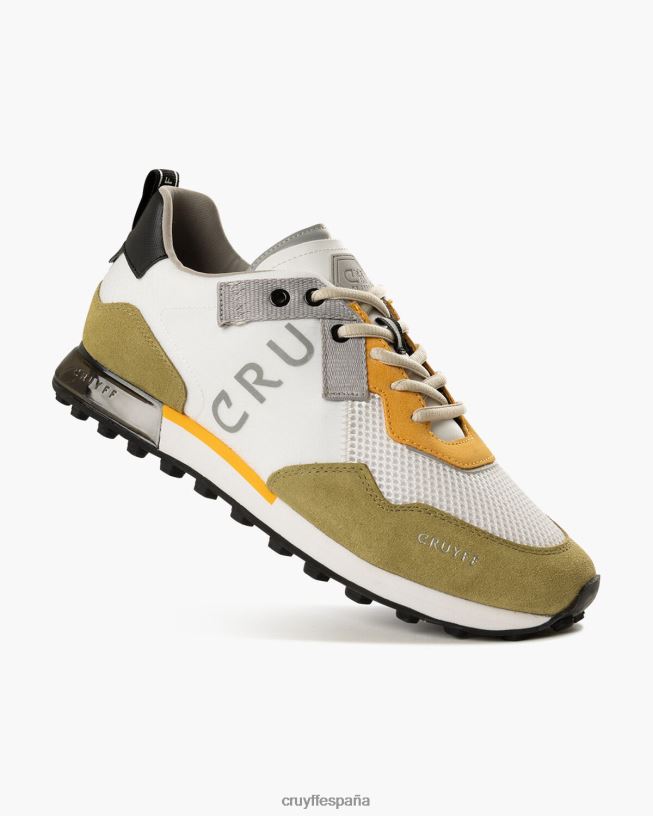 Superbia Cruyff hombres blanco verde D6DNB134 zapatillas