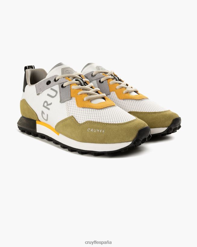 Superbia Cruyff hombres blanco verde D6DNB134 zapatillas