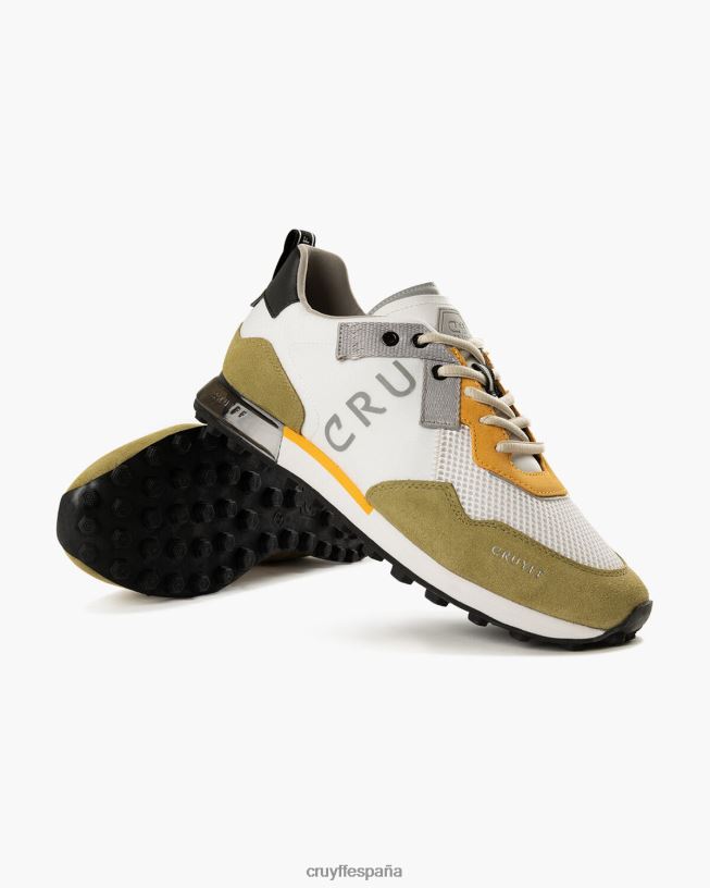 Superbia Cruyff hombres blanco verde D6DNB134 zapatillas