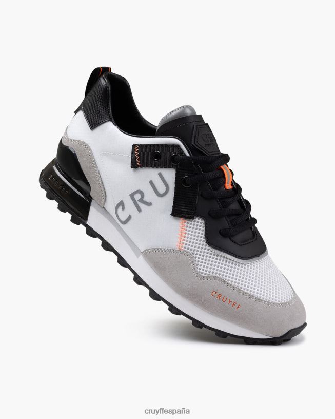 Superbia Cruyff hombres blanco/naranja D6DNB526 zapatillas