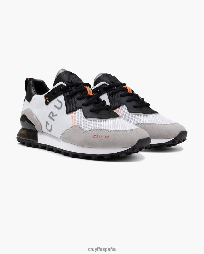 Superbia Cruyff hombres blanco/naranja D6DNB526 zapatillas