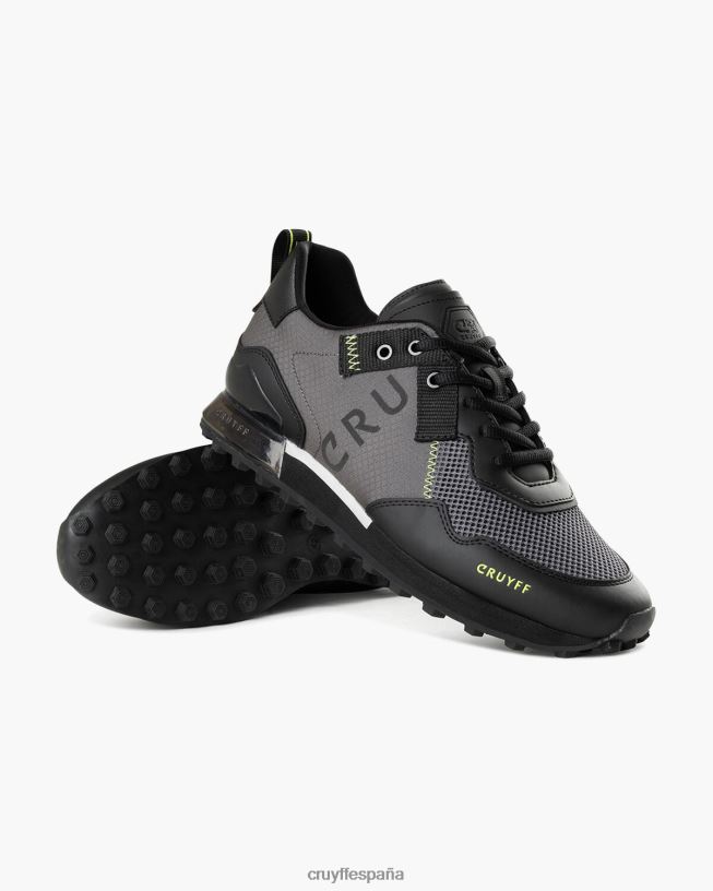 Superbia Cruyff hombres gris/amarillo D6DNB7 zapatillas