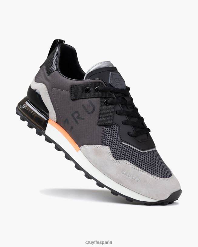 Superbia Cruyff hombres gris/naranja D6DNB1320 zapatillas