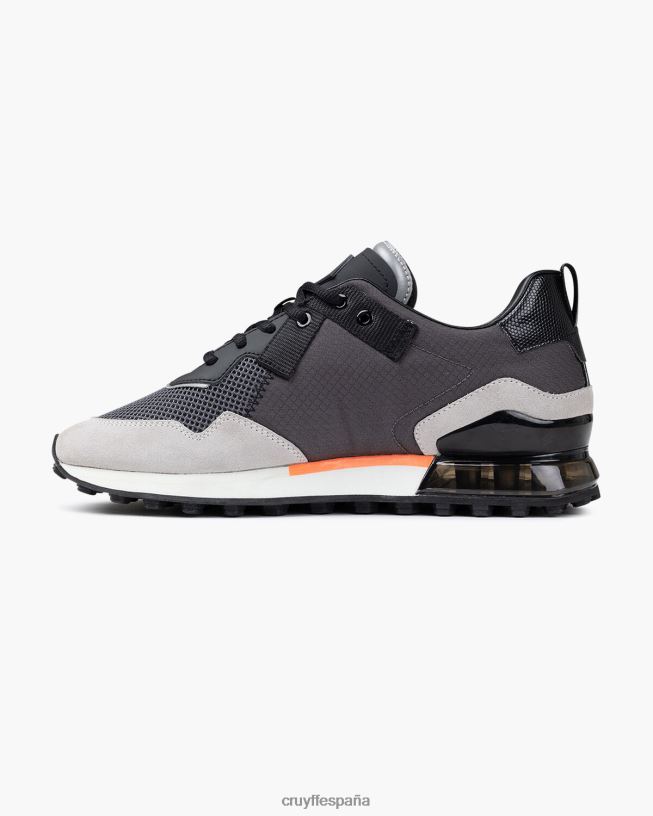 Superbia Cruyff hombres gris/naranja D6DNB1320 zapatillas