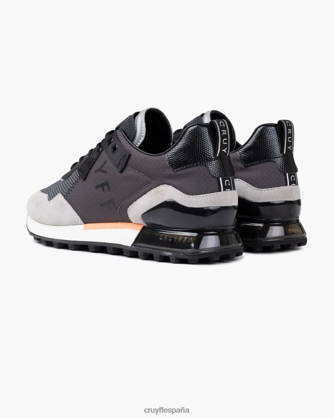 Superbia Cruyff hombres gris/naranja D6DNB1320 zapatillas