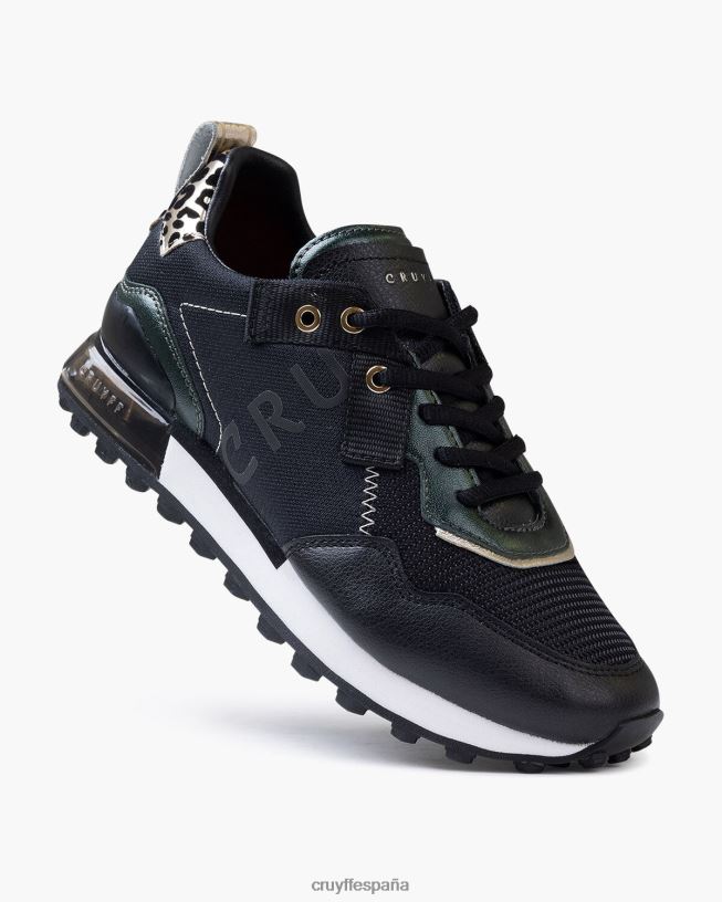 Superbia Cruyff mujer verde negro D6DNB1323 zapatillas