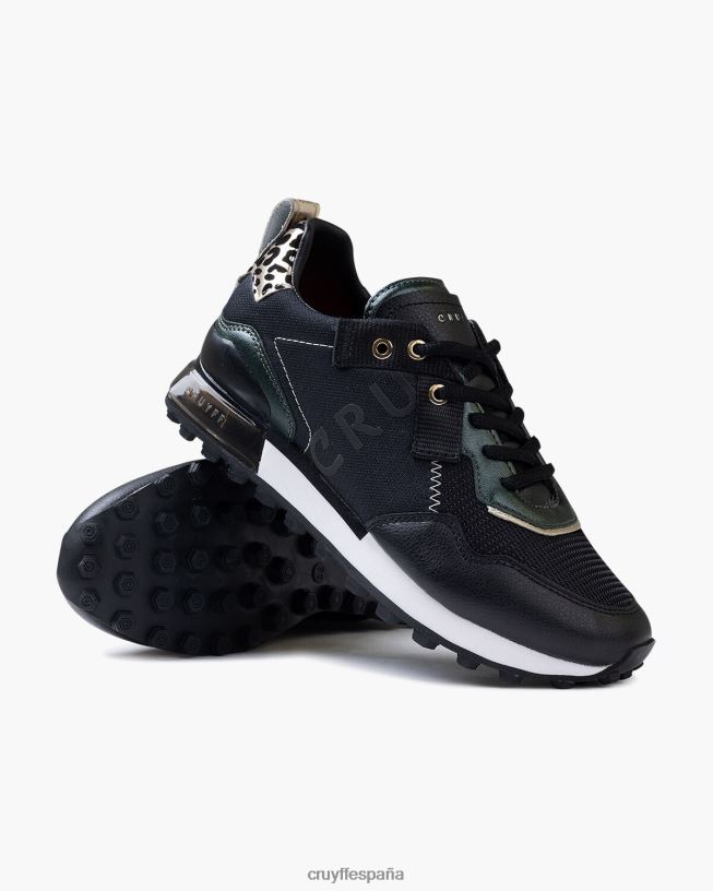 Superbia Cruyff mujer verde negro D6DNB1323 zapatillas