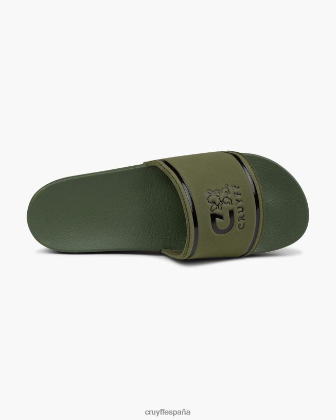 agua copa Cruyff hombres ejercito verde D6DNB814 diapositivas