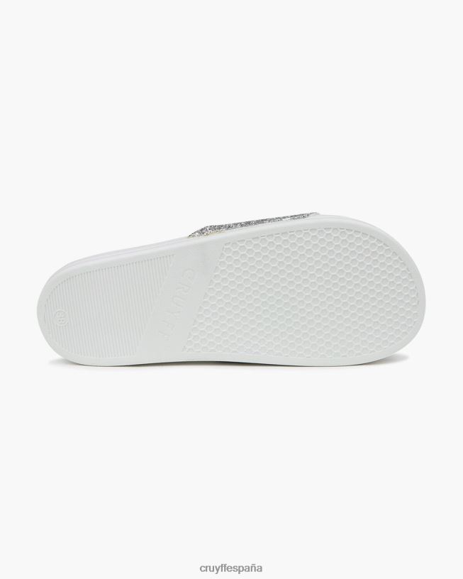 agua copa purpurina Cruyff mujer plata D6DNB1065 diapositivas