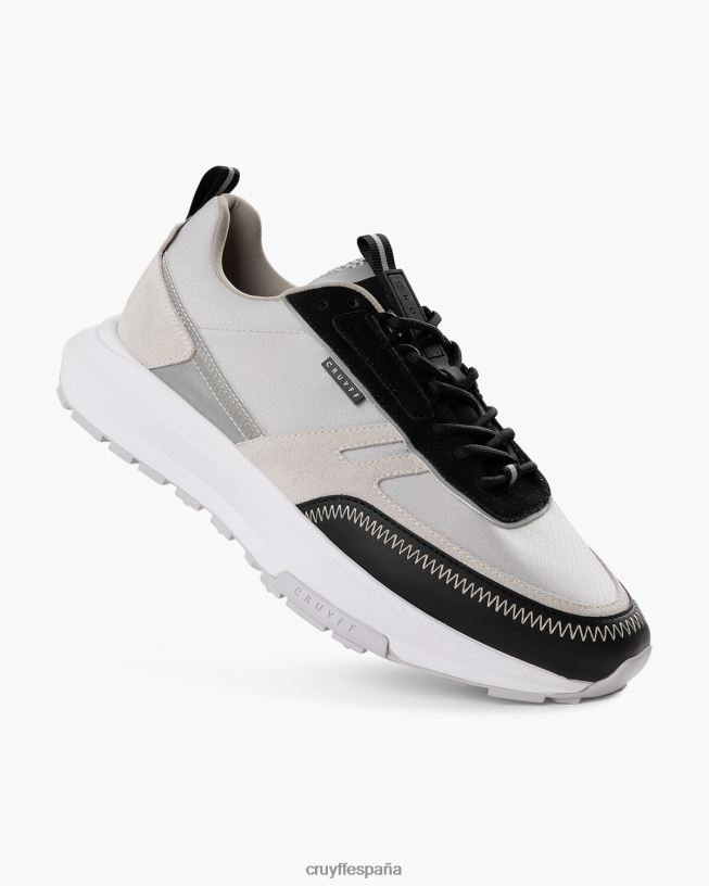 ambruzia Cruyff hombres gris negro D6DNB258 zapatillas