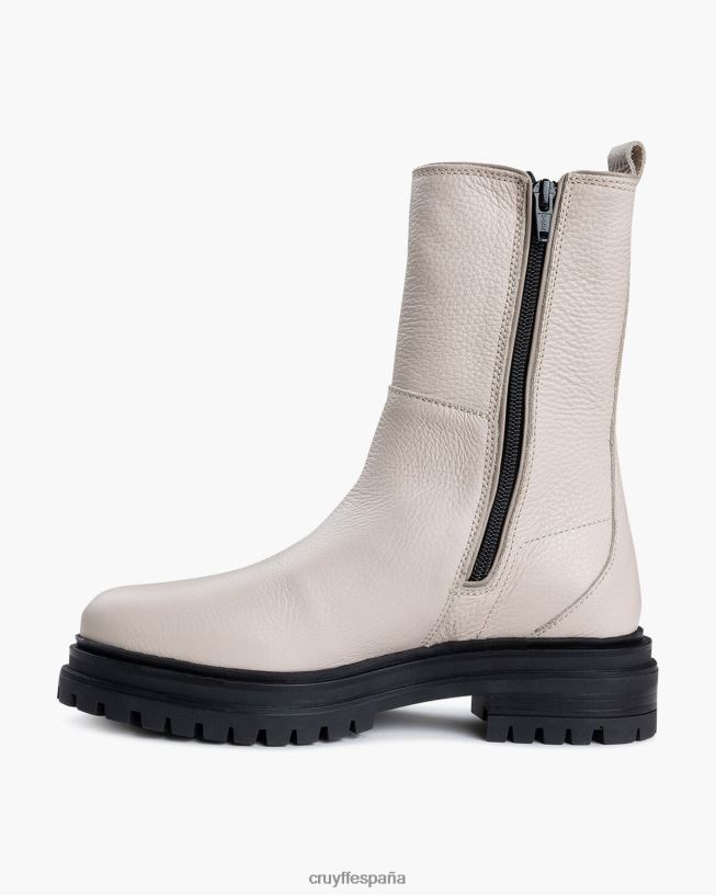 apolo chelsea Cruyff mujer crema D6DNB1030 botas