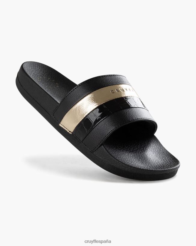 aqua copa bcn Cruyff mujer oro negro D6DNB947 diapositivas