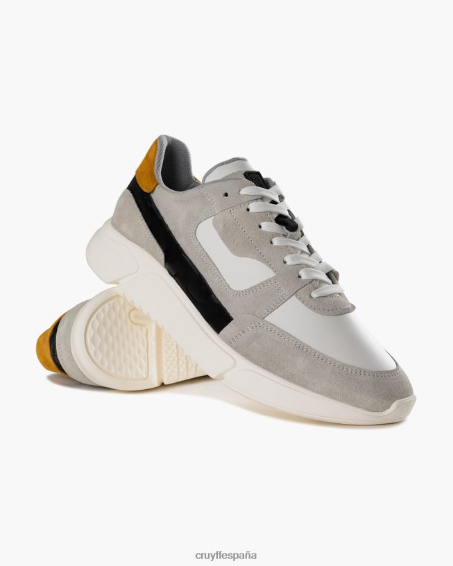 arq ii Cruyff hombres gris blanco D6DNB324 zapatillas