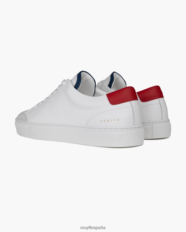 arquitecto de tenis Cruyff hombres blanco rojo D6DNB545 zapatillas