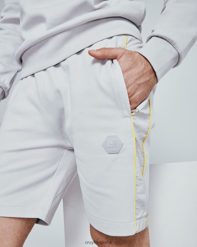 ayudante corto Cruyff hombres gris claro D6DNB115 bermudas