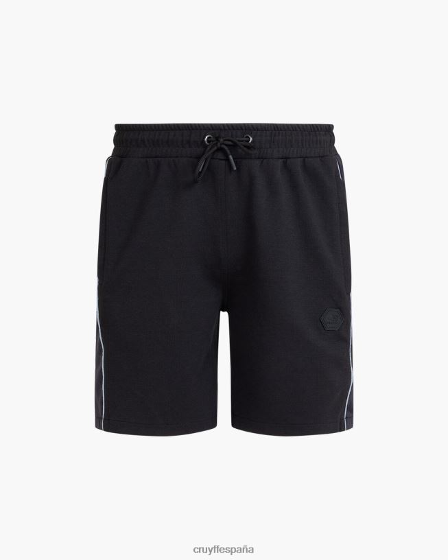 ayudante corto Cruyff hombres negro D6DNB117 bermudas