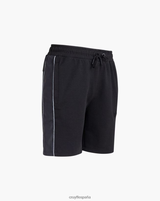 ayudante corto Cruyff hombres negro D6DNB117 bermudas