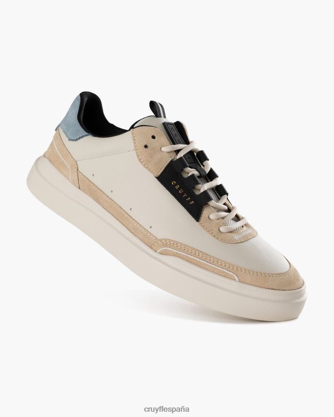 azur Cruyff hombres crema D6DNB320 zapatillas