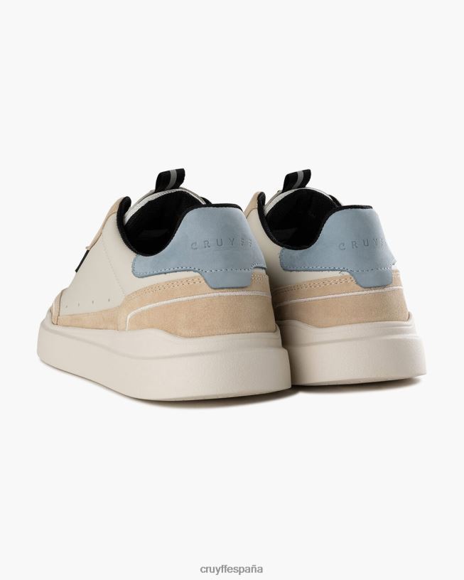 azur Cruyff hombres crema D6DNB320 zapatillas
