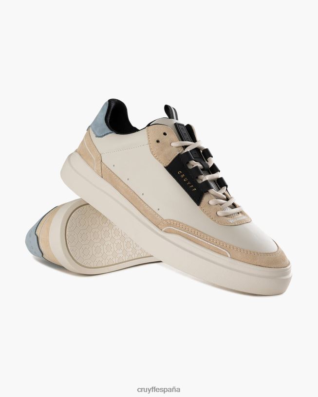 azur Cruyff hombres crema D6DNB320 zapatillas