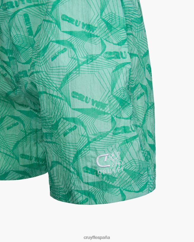 bañador ramir-95 poliéster 5 elastano Cruyff hombres verde D6DNB894 bermudas