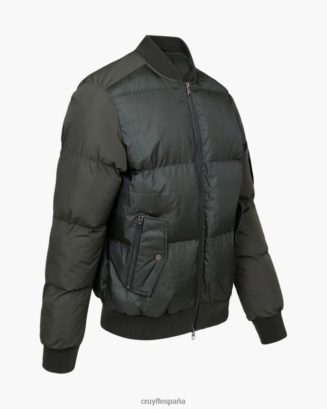 bombardero aneto Cruyff hombres verde D6DNB425 chaqueta