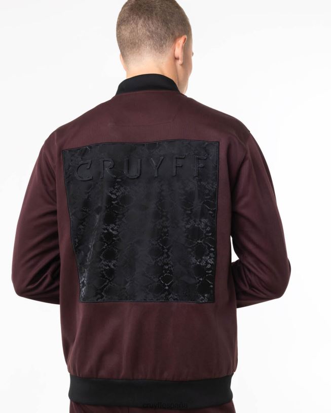 bombardero culebra Cruyff hombres marrón oscuro D6DNB403 chaqueta