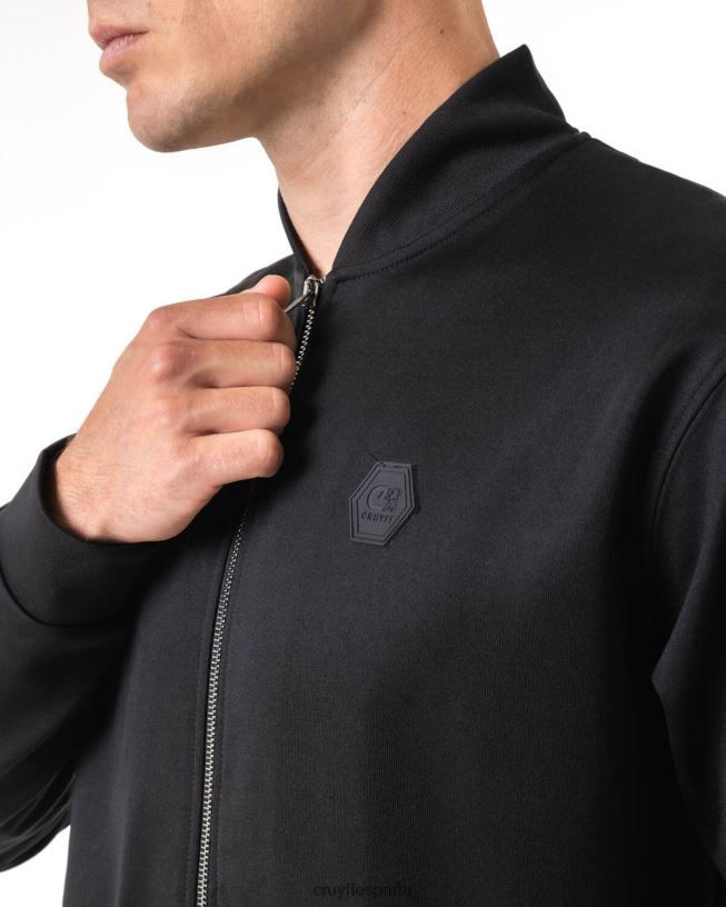 bombardero culebra Cruyff hombres negro D6DNB402 chaqueta